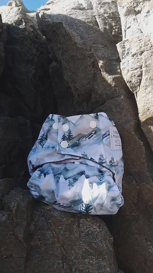 Alpine Origin Bamboo Charcoal Diaper + Insert