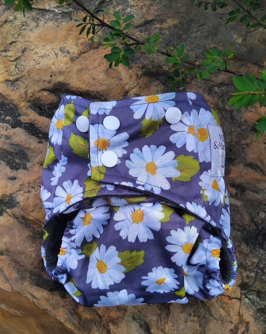 Wild Chamomile Bamboo Charcoal Diaper + Insert