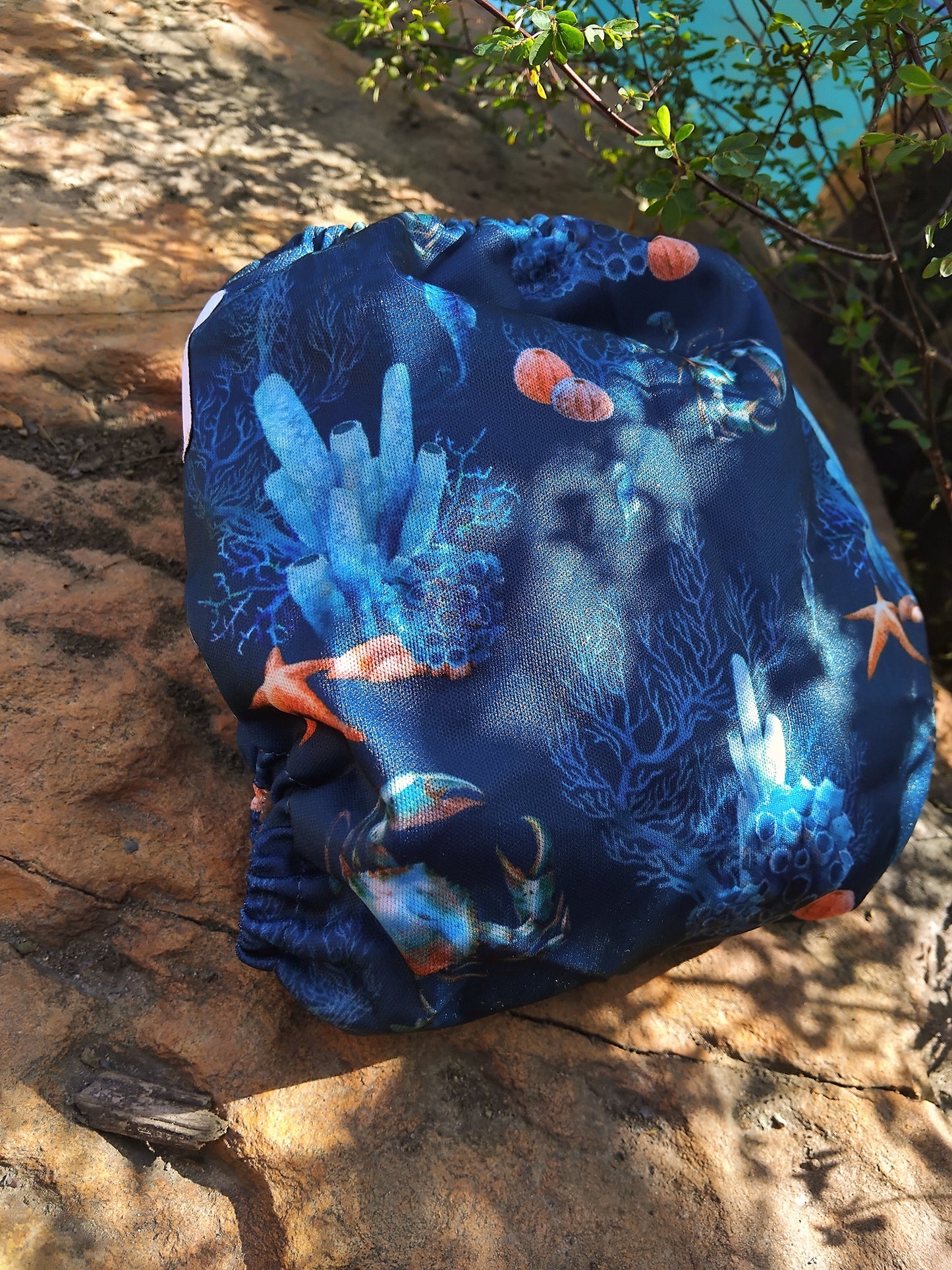 Ocean Ancients Bamboo Charcoal Diaper + Insert