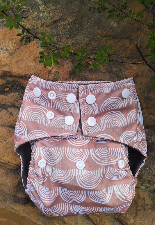 Desert Echo Bamboo Charcoal Diaper + Insert