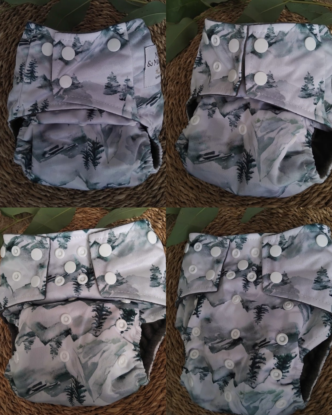 Alpine Origin Bamboo Charcoal Diaper + Insert