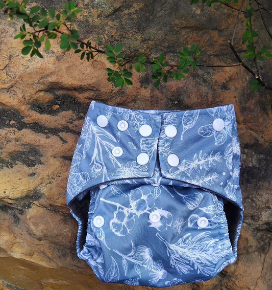 Herbal Lore Bamboo Charcoal Diaper + Insert